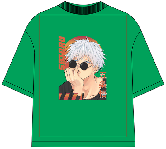 Satoru Gojo Oversized Anime T-Shirt