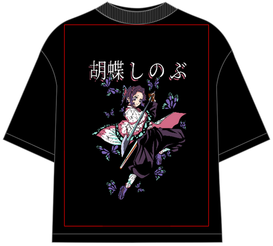 Demon Slayer Shinobu Kochō Oversized Anime T-Shirt