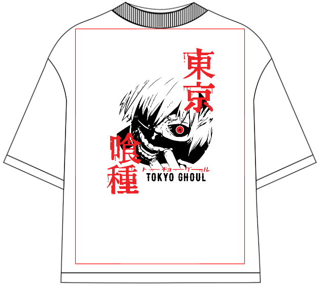 Tokyo Ghoul Oversized Anime T-Shirt