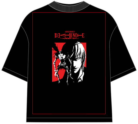 Death Note Light Yagami Oversized Anime T-Shirt