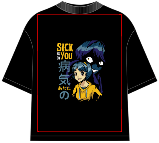 Wonder Egg Priority Ai Ohto Oversized Anime T-Shirt