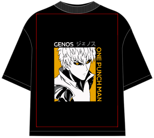 One Punch Man Genos Oversized Anime T-Shirt