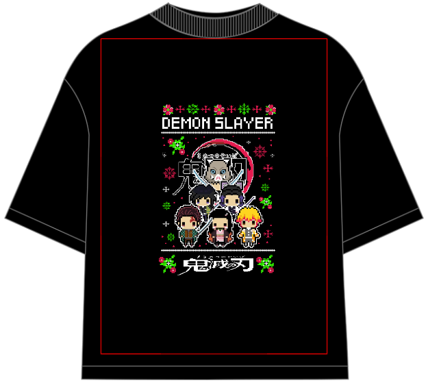 Demon Slayer Oversized Anime T-Shirt