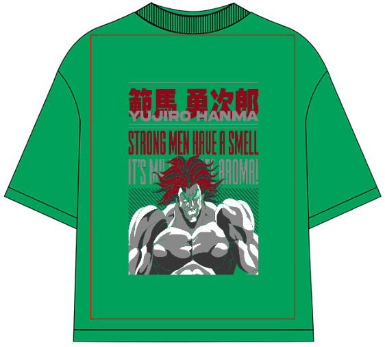 Yujiro Hanma Oversized Anime T-Shirt