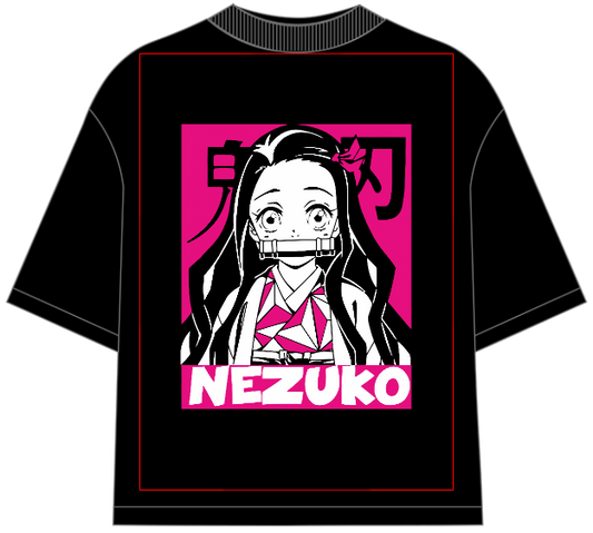 Demon Slayer Nezuko Kamado Oversized Anime T-Shirt