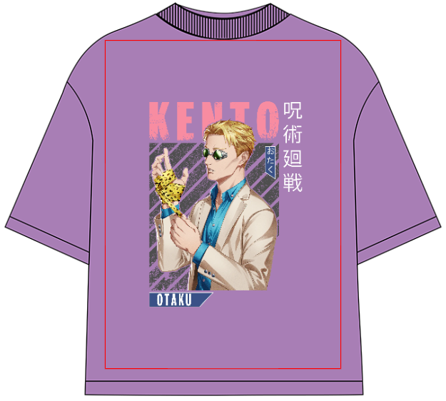 Kento Nanami Oversized Anime T-Shirt