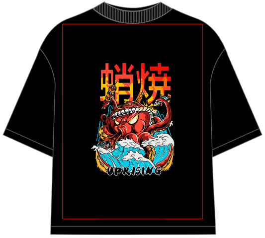 Tokiyaki Attack Oversized T-Shirt