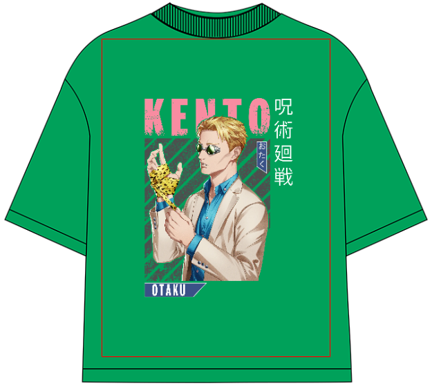 Kento Nanami Oversized Anime T-Shirt