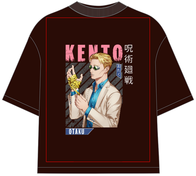 Kento Nanami Oversized Anime T-Shirt