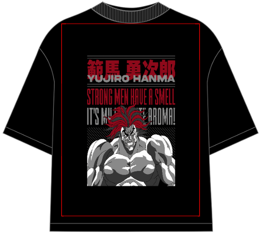 Yujiro Hanma Oversized Anime T-Shirt