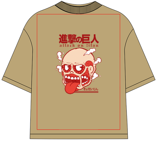 Colossal Titan Oversized Anime T-Shirt