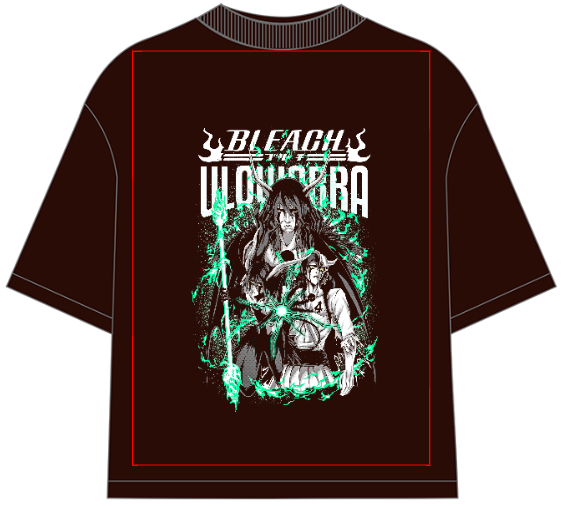 Bleach Ulquiorra Cifer Oversized Anime T-Shirt