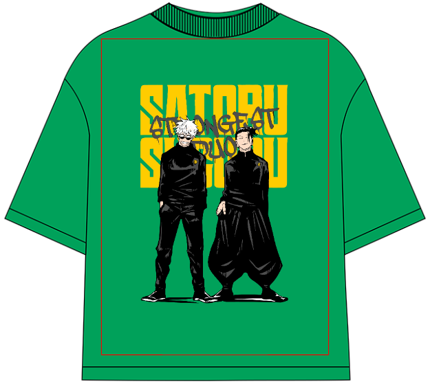 Satoru x Suguru Oversized Anime T-Shirt