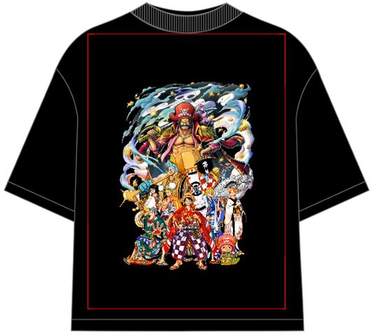 One Piece Wano Arc Oversized Anime T-Shirt