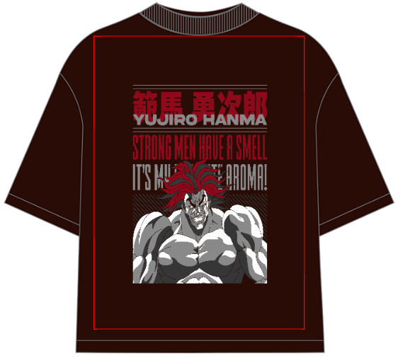 Yujiro Hanma Oversized Anime T-Shirt