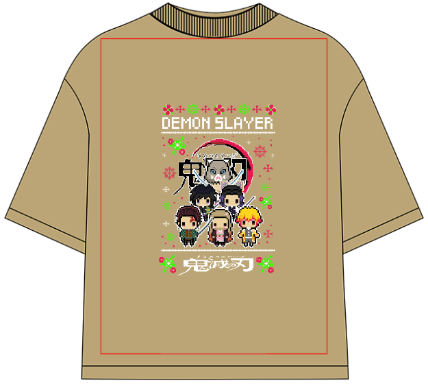 Demon Slayer Oversized Anime T-Shirt