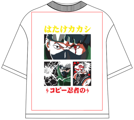 Kakashi Hatake Oversized Anime T-Shirt